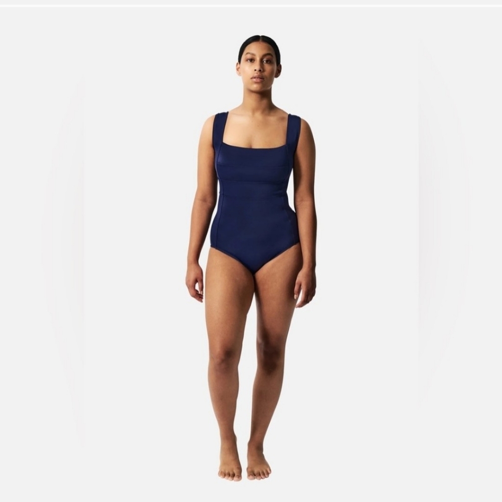 Une Piece Womens Classic Navy Blue Swimsuit One piece Australian size 14 New
